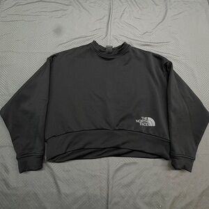 The North Face Women’s Cropped Black Crewneck Sweater Size S